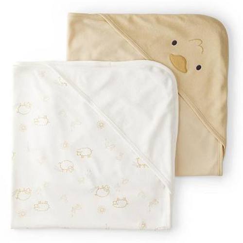 Baby Carter's Duck 2-Pack Hooded Towels