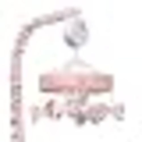 Amazon.com : Lambs & Ivy Butterfly Dreams Pink Musical Baby Crib Mobile Soother Toy | Plays 3 Lullabies w/ Volume Control, Fits Most Standard & Mini Cribs, Pink/Purple Butterflies : Baby