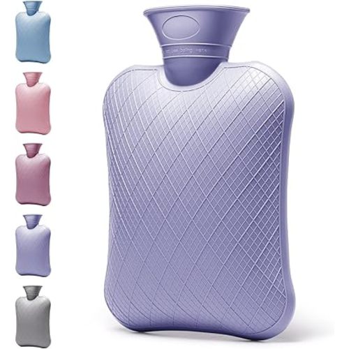 Classic Premium 2.0L Hot Water Bottle, for Hot and Cold Therapy, Pain Relief, Muscles Sore