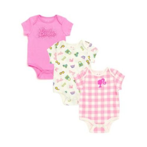 Baby Girls 3 Pack Bodysuits Newborn to (Newborn - 24 Months)