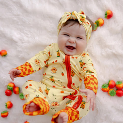 Bamboo Convertible Footie – Mamma’s Spaghetti & Meatballs | Free Birdees