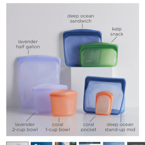 Stasher Bags - Starter Kit 7-Pack