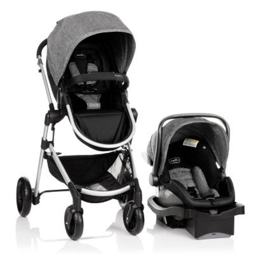 Evenflo Pivot Modular Travel System With Stroller & Proseries Litemax Infant Car Seat - Aspen Skies