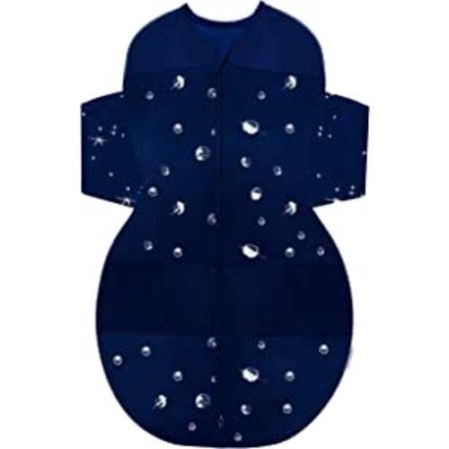 Amazon.com: Happiest Baby SNOO Sleep Sack - 100% Organic Cotton Baby Swaddle Blanket - Doctor Designed Promotes Healthy Hip Development (Midnight Planets, Medium) : Baby