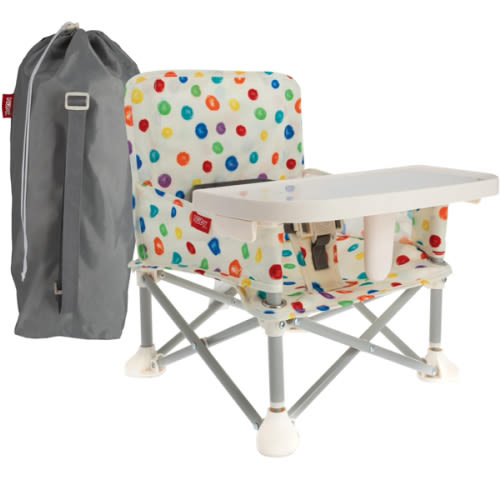 Nuby Pop Up Booster Seat | Color Dots