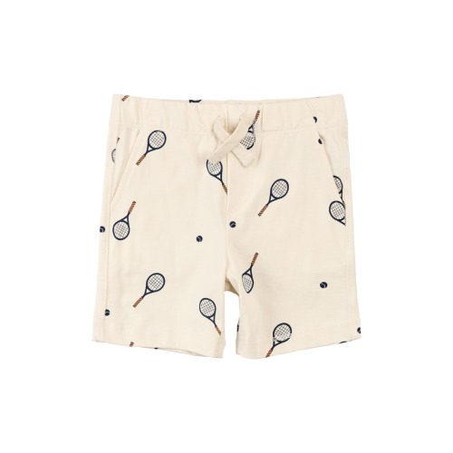 Kids' Stripe Racket Print Organic Cotton Jersey Shorts, 2T
- Only 2 left