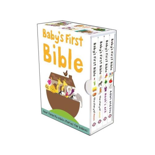 Baby's First Bible Boxed Set - (Bible Stories) by Roger Priddy (Mixed Media Product)