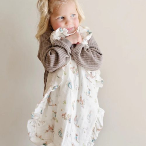 Peter Rabbit™ Muslin/Lush Mini Blanket | Saranoni