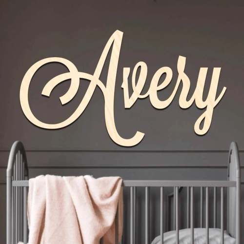 Personalized Wooden Name Sign - Custom Wooden Name Sign for Nursery - Personalized Baby Shower Gift - Personalized