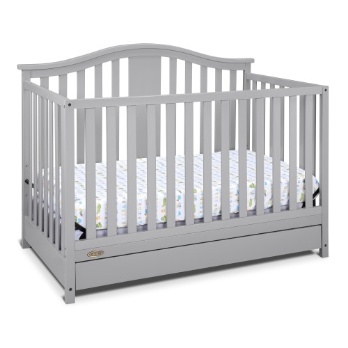 Graco Solano 4-in-1 Convertible Baby Crib with Drawer