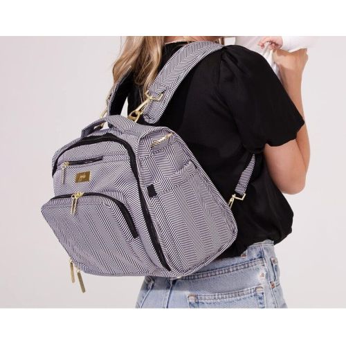 JuJuBe BFF Baby Diaper Bag Backpack Convertible MessengerBag Travel Backpack