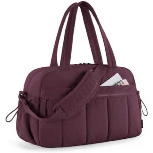 BAGSMART Duffle Bag for Travel, Gym Bag for Women, Weekender Carry on