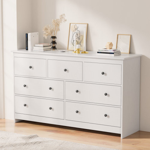 Winston Porter Chayanna 7 - Drawer Dresser & Reviews | Wayfair