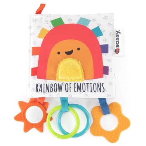 Sassy Toys Rainbow Of Emotions Activity Book Baby Learning Toy