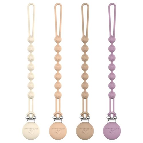 Cuddle Campus Silicone Pacifier Clip Holder