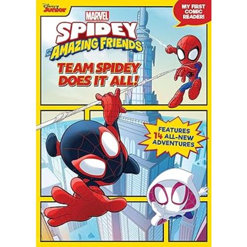 Spidey and His Amazing Friends: Team Spidey Does It All!: My First Comic Reader!