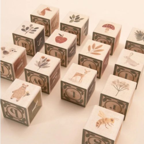 Watercolor ABC Blocks