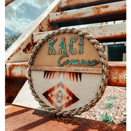 Braided Name Sign