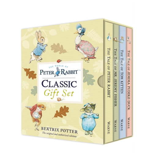 Peter Rabbit Naturally Better: The World of Peter Rabbit, 4 Books Set (Hardcover)