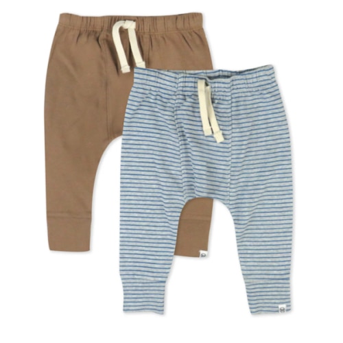 2-Pack Organic Cotton Honest Pants | Honest Baby Clothing