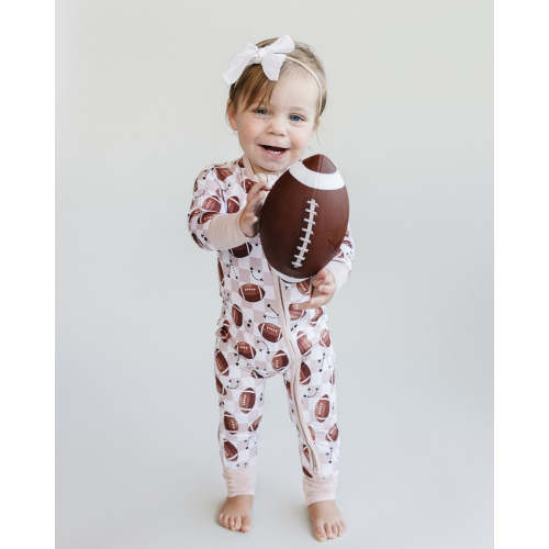 Bamboo Zip Romper | Game Day