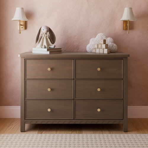 Graco Sasha 6 Drawer Double Dresser & Reviews | Wayfair