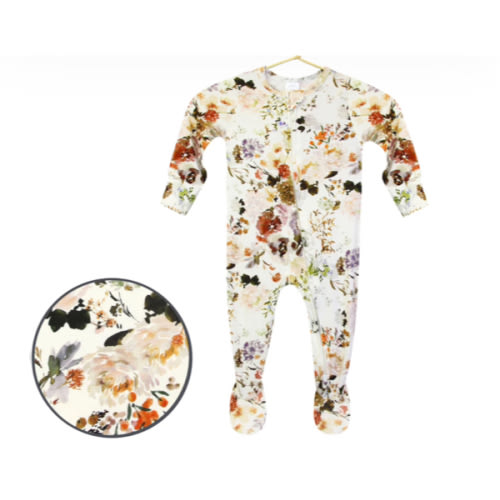 Nellie Zipper Footies – Lou Lou & Company