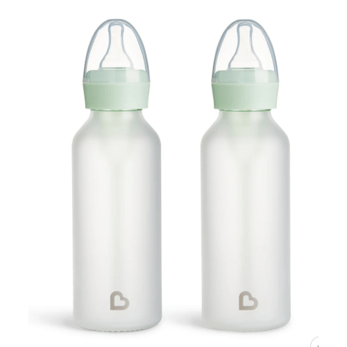 Bond™ Silicone Glass Bottle 4oz or 8oz, 2pk | Munchkin
