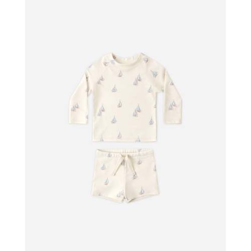 Boys Rashguard Set Sail