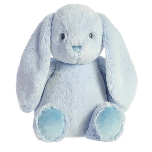 ebba - Large Blue Dewey - 12.5" Sky Bunny - Playful Baby Stuffed Animal