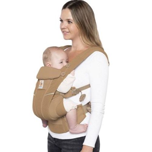 Ergobaby Omni Breeze All Carry Positions Breathable Mesh Baby Carrier For Newborn To Toddler - Onyx Black