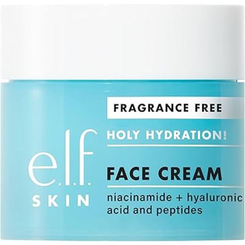 e.l.f. SKIN Holy Hydration! Face Fragrance Free, Smooth, Non-Greasy, Lightweight, Nouris