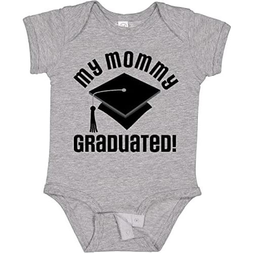 inktastic My Mommy Graduated College Graduate Baby Bodysuit