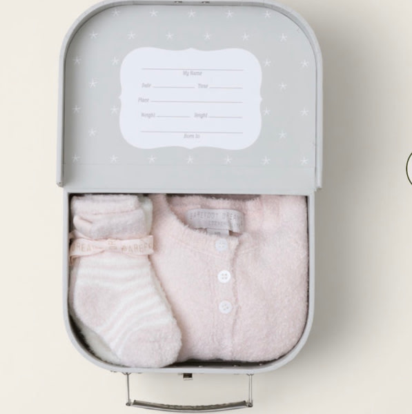 CozyChic Lite® Girls Heirloom Newborn Set | Barefoot Dreams®