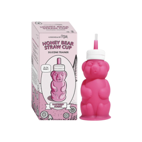 Honey Bear Straw Cup | Silicone Training Cup | Legendairy Milk