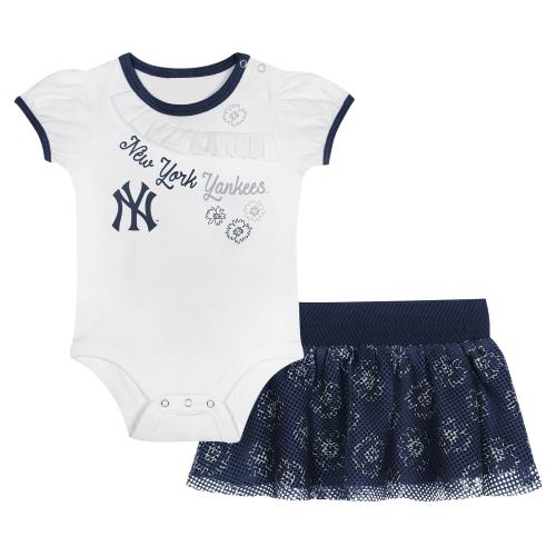 Newborn & Infant New York Yankees Sweet Bodysuit & Skirt Set