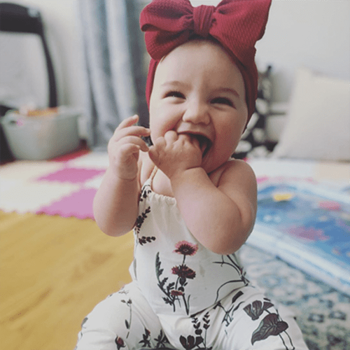 LITTLE GOOSE Romper - Hazel & Bo