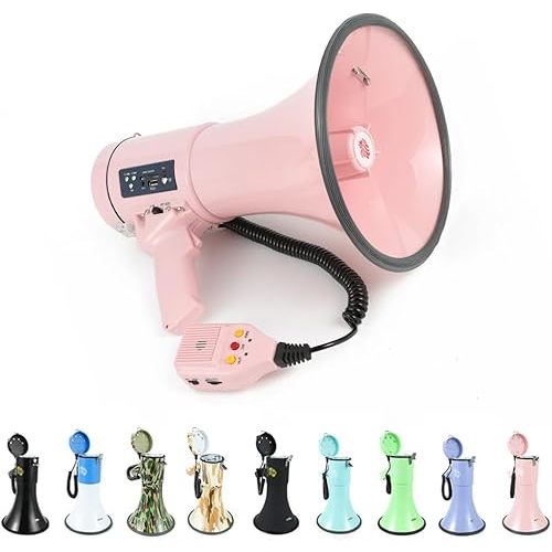 Bullhorn Megaphone - Pink