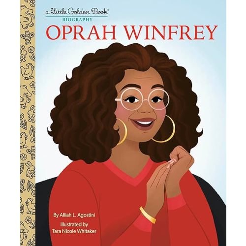 Oprah Winfrey: A Little Golden Book Biography Hardcover – Picture Book, November 7, 2023