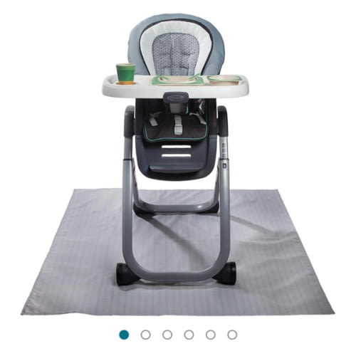 Amazon.com: Graco Splat Mat for Under High Chair