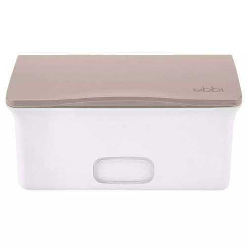 Ubbi Wipes Dispenser, Taupe