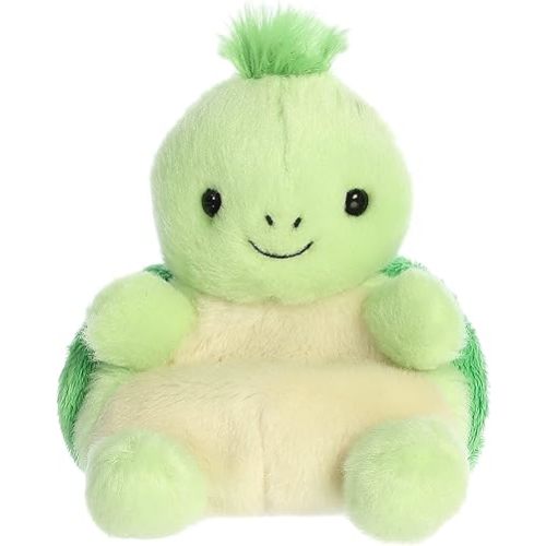 Aurora® Adorable Palm Pals™ Tiny Turtle™ Stuffed Animal - Pocket-Sized Play - Collectable Fun - Green 5 Inches