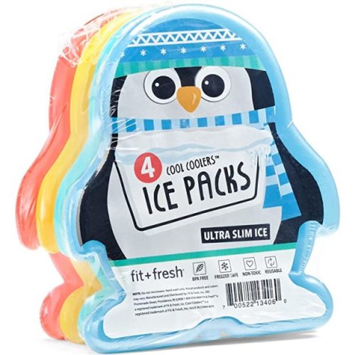 Fit & Fresh Cool Coolers Lunch Ice Packs, 4-Pack