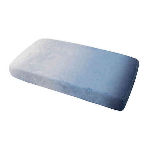 just born® Dream Ombre Changing Pad Cover in Blue