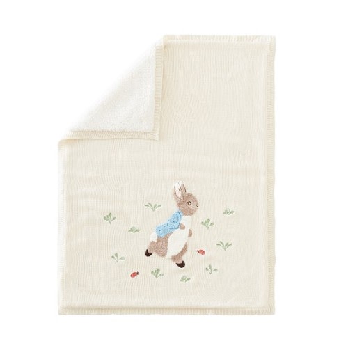 Peter Rabbit™ Heirloom Baby Blanket | Pottery Barn Kids