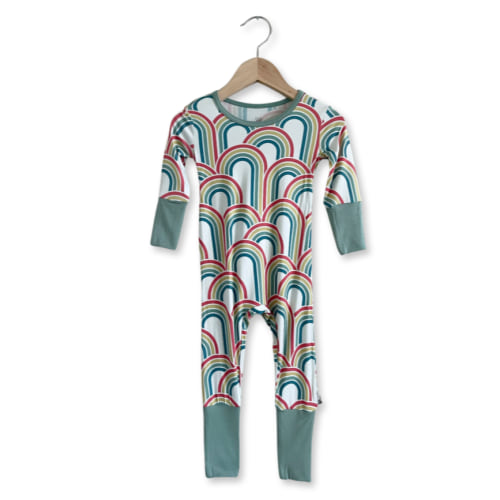 Rainbow Day to Night Romper