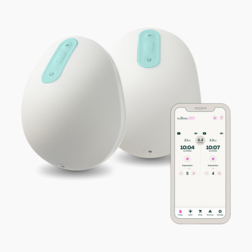 Willow 360 Leak-Proof, Wearable Hands-Free, Double Electric Breast Pump