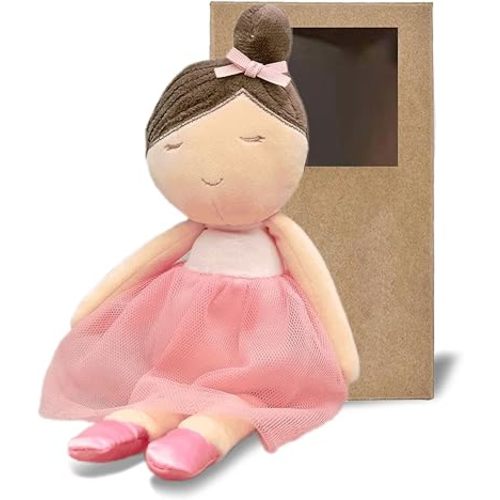 Baby Doll Soft Ballerina Doll Plush 13.7" (Girl)