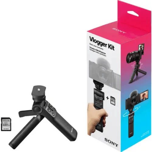 Sony - Creator Accessory Kit/Vlogger Kit - Black