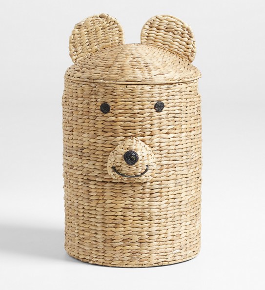 Bear Woven Kids Hamper with Handles